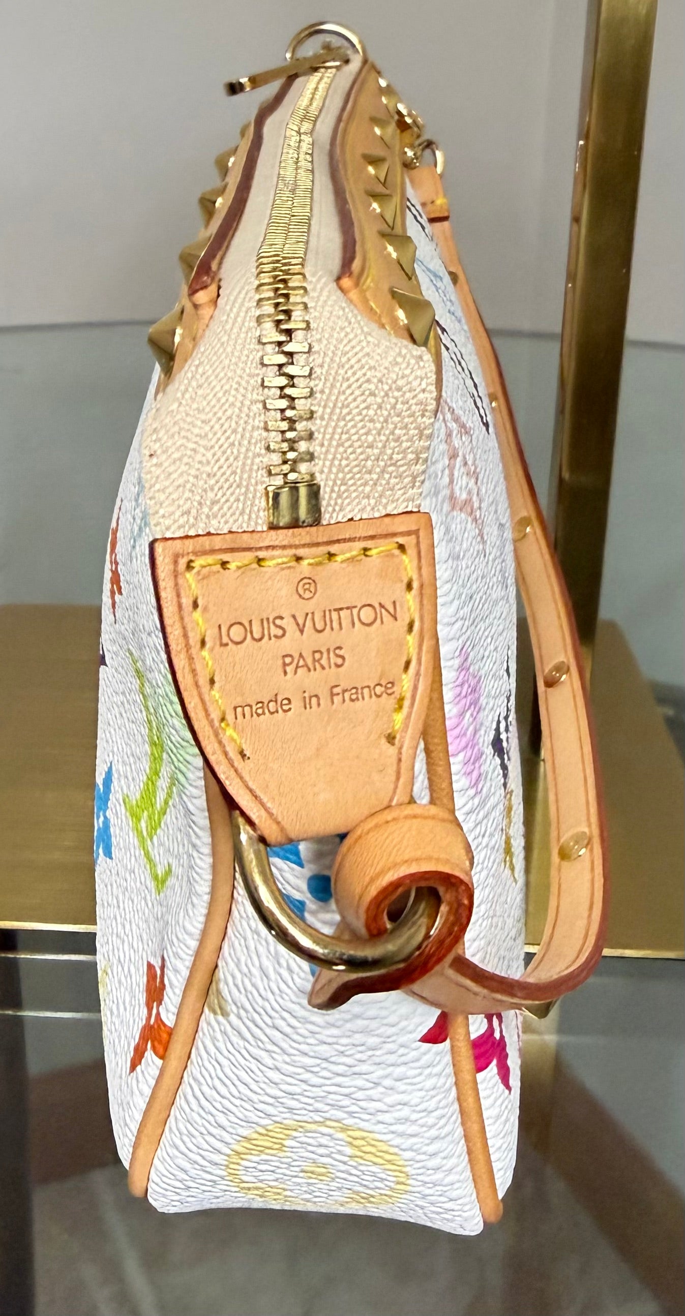 SOLD- Louis Vuitton Multicolore Pochette (Blanc) — Select Offers Considered