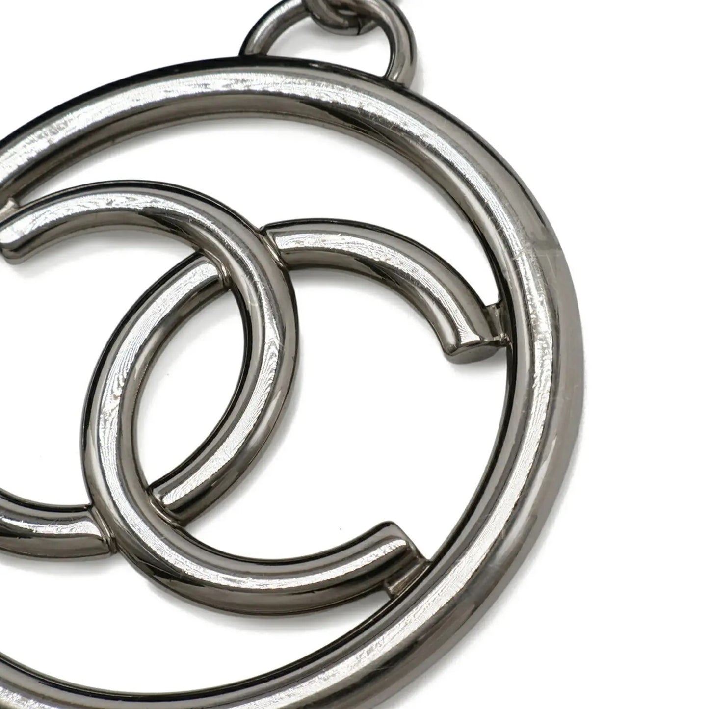 CHANEL Coco Cabas Tote — Black Leather / Silver-Tone Hardware