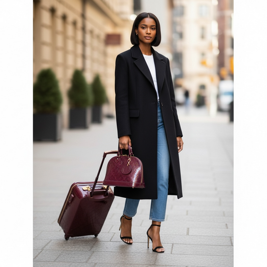 Louis Vuitton Vernis Alma MM — Amethyst (Trunks & Bags Edition)
