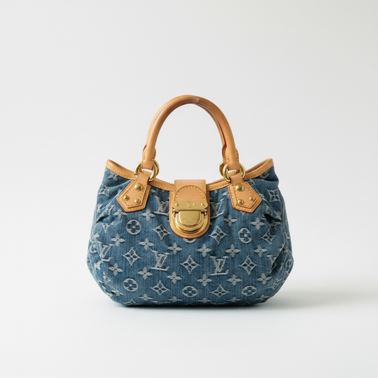 Louis Vuitton Monogram Denim Mini Pleaty (circa 2006)