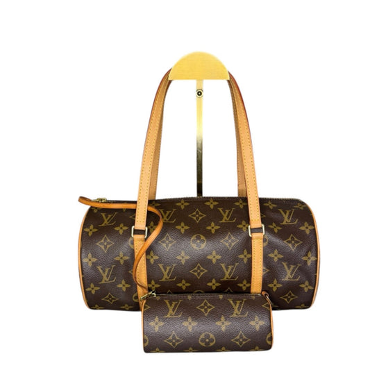 Vintage Louis Vuitton Papillon 30 with matching Mini Papillon, monogram canvas, near pristine condition